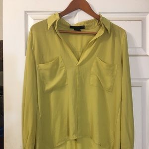 Mustard long sleeve top